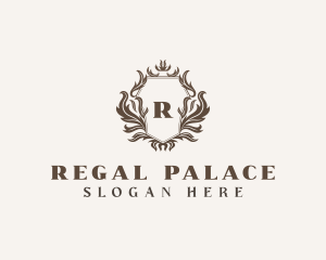 Royal Shield Wedding Event logo design