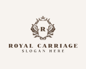 Royal Shield Wedding Event logo design