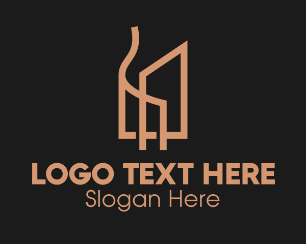 Rose Gold logo example 4