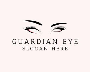 Beautiful Cosmetic Eyelashes logo design