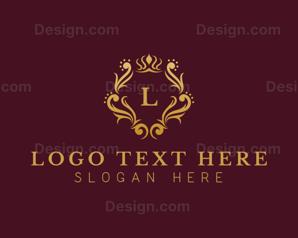 Luxury Crown  Ornament Logo