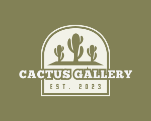 Desert Cactus Cowboy logo