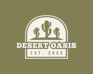 Desert Cactus Cowboy logo