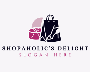 Fashion Shoe Shopping  logo design