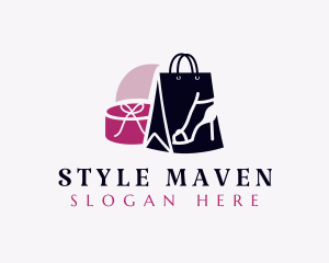 Fashion Shoe Shopping  logo design