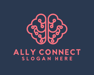 Brain Data Connection logo design