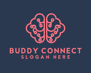 Brain Data Connection logo design