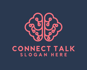 Brain Data Connection logo design