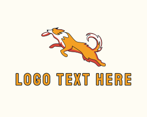 Dog Pet Frisbee logo