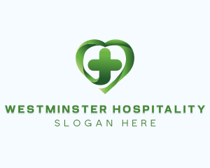 Cross Heart Medical logo design