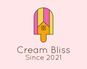 Ice Cream House  logo design