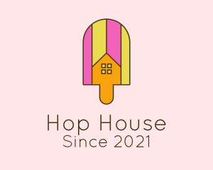 Ice Cream House  logo design