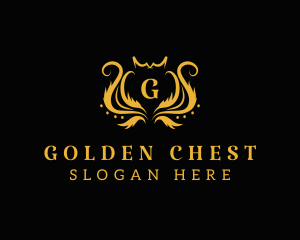 Gold Crown Pageant logo design