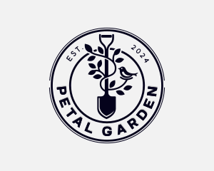 Shovel Plant Landscaping logo design