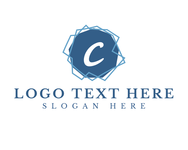 Crooked logo example 3