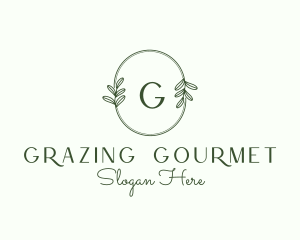 Nature Leaf  Organic Gourmet logo design