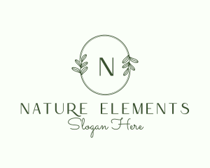 Nature Leaf  Organic Gourmet logo design