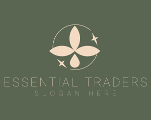 Organic Essential Oil logo design