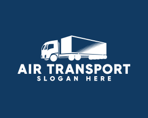 Cargo Importation Truck  logo design