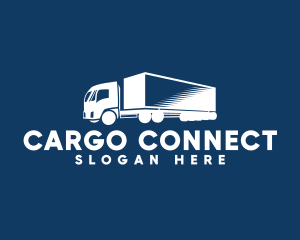 Cargo Importation Truck  logo design