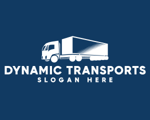 Cargo Importation Truck  logo design