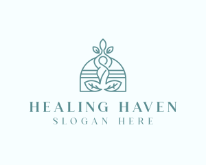 Yoga Healing Meditation logo design