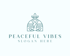 Yoga Healing Meditation logo design