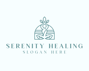 Yoga Healing Meditation logo design