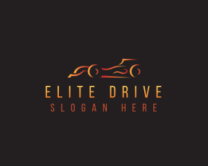 Racing Car Vehicle logo design