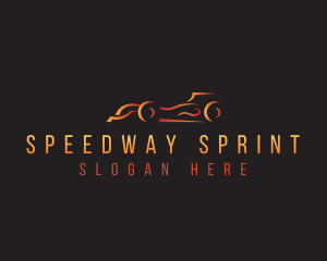 Racing Car Vehicle logo design