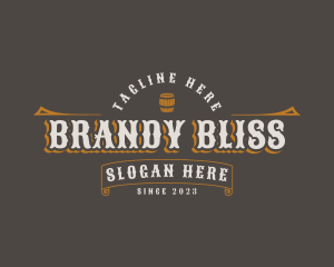 Rustic Tavern Barrel logo design