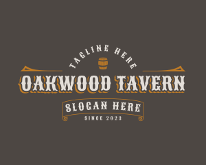 Rustic Tavern Barrel logo