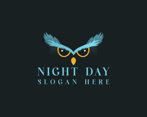 Night Owl Bird logo design