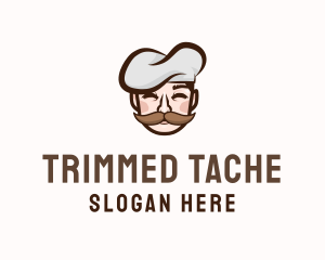 Gourmet Chef Moustache  logo