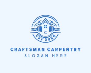 Builder Handyman Carpenter logo design