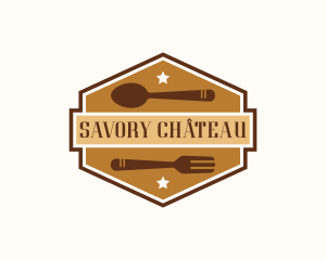 Spoon Fork Restaurant logo design