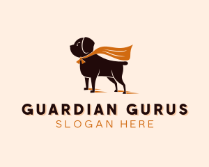 Dog Superhero Pet logo design