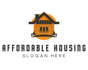 Cabin House Property logo design