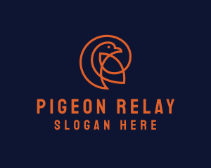 Avian Pigeon Bird logo