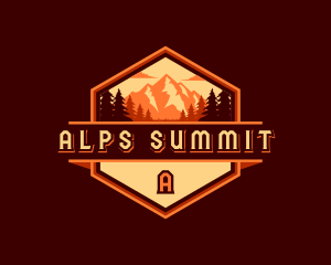 Mountain Forest Summit logo design