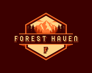 Mountain Forest Summit logo design