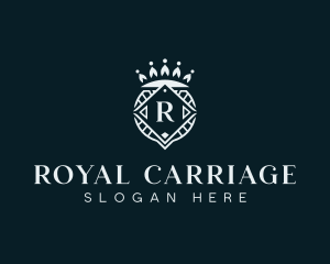 Royal Crown Shield logo design