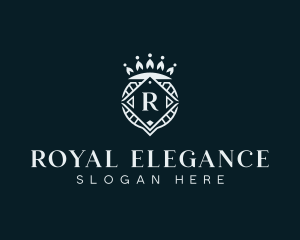 Royal Crown Shield logo design