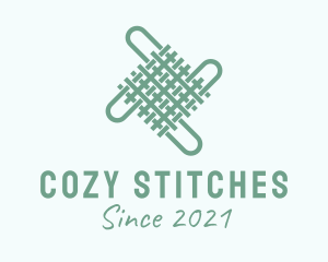 Green Weave Textile logo design