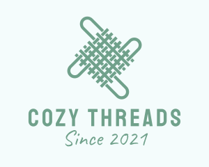 Green Weave Textile logo design