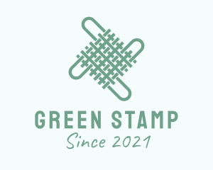 Green Weave Textile logo design