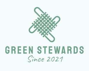 Green Weave Textile logo design