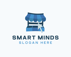  Online Shop Market Logo