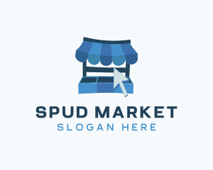  Online Shop Market logo design