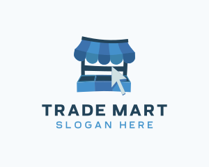  Online Shop Market logo design